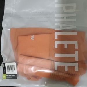 Alphalete NEW seamless biker shorts dreamsicle